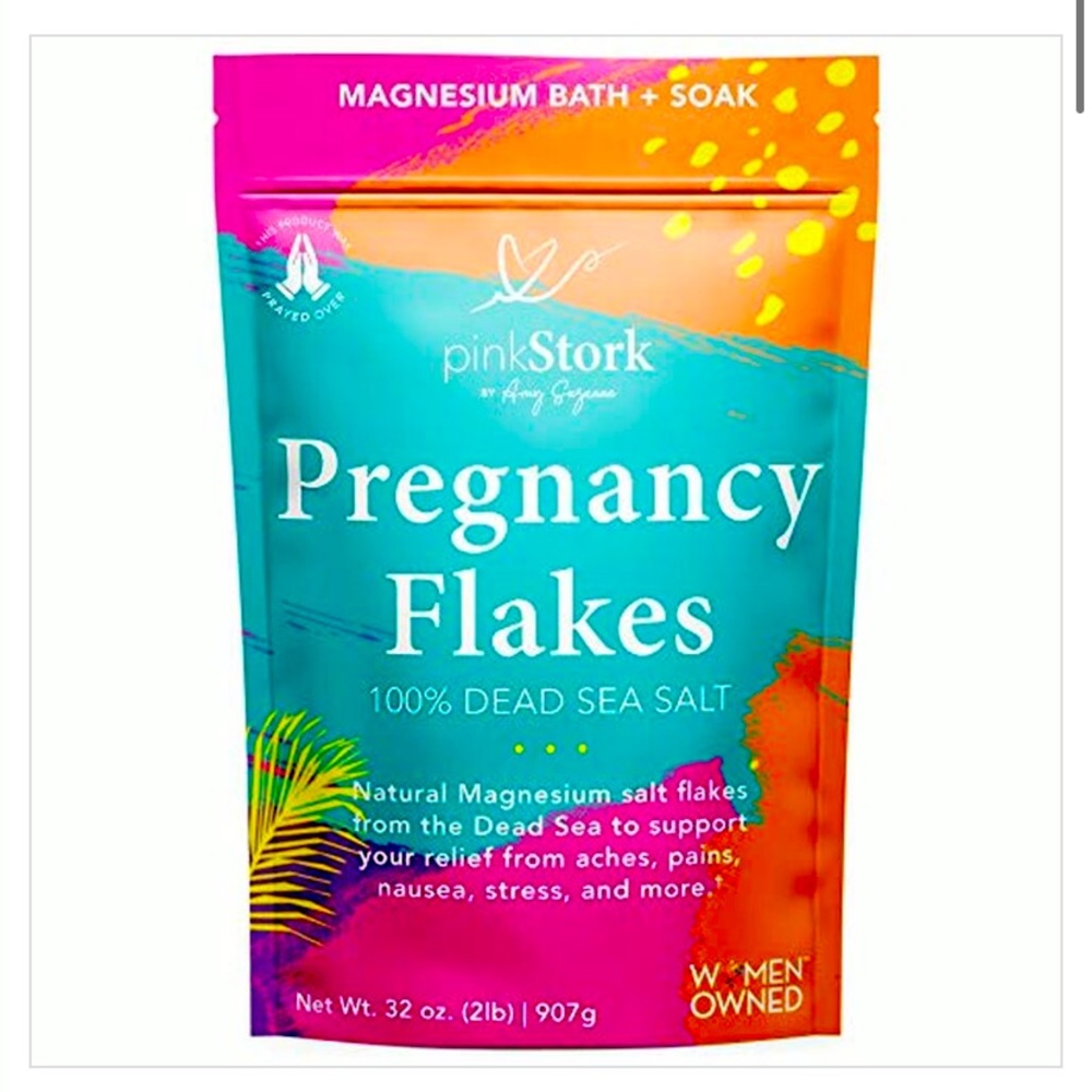 UNOPENED Pink Stork Pregnancy Flakes